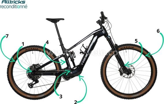 VTT Tout Suspendu Trek Fuel+ EX 8 Sram T-Type 12V T.L 177/188cm - Produit Reconditionné - 3